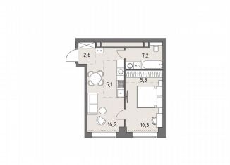 Продажа 1-комнатной квартиры, 46.8 м2, Москва, Можайский район