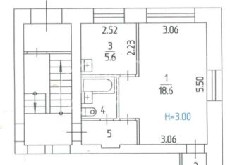 1-ком. квартира на продажу, 31.5 м2, Пермь, улица Богдана Хмельницкого, 3