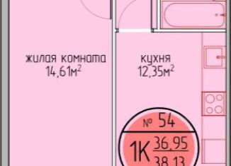 Продаю 1-комнатную квартиру, 37 м2, Пермский край, улица Худанина