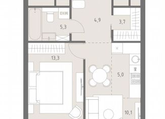 Продам 1-комнатную квартиру, 42.3 м2, Москва, Можайский район