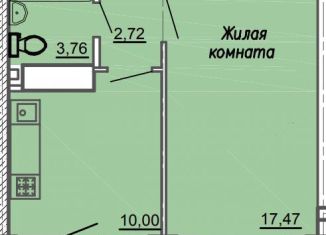 Продается однокомнатная квартира, 33.4 м2, Курск, Береговая улица, 5