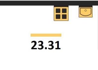 Продаю квартиру студию, 23.3 м2, Воронеж, Покровская улица, 19, Коминтерновский район