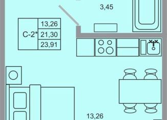 Продам квартиру студию, 23.9 м2, поселок Бугры