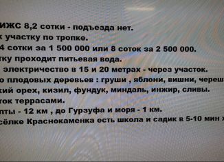 Земельный участок на продажу, 4 сот., поселок городского типа Краснокаменка