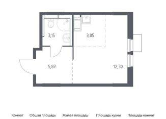 Продается квартира студия, 25.2 м2, деревня Путилково