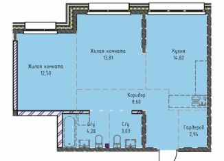 Продается 2-ком. квартира, 60 м2, Иркутск, ЖК Стрижи Сити