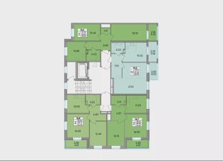 Двухкомнатная квартира на продажу, 59.1 м2, деревня Скотное