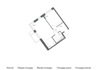 Продажа 1-комнатной квартиры, 40.8 м2, Москва, САО
