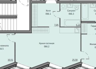 2-комнатная квартира на продажу, 67.6 м2, Москва, Автозаводская улица, 24к1