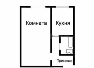 Сдам однокомнатную квартиру, 36.6 м2, Полысаево, Прокопьевская улица, 19