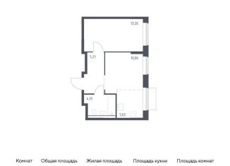 Продажа двухкомнатной квартиры, 37.5 м2, Москва, район Марьино