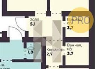 Продам двухкомнатную квартиру, 68.1 м2, посёлок Терема