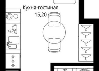 Продам квартиру студию, 21.8 м2, Москва, станция Тушинская