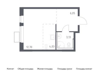 Продается квартира студия, 25.9 м2, Московская область