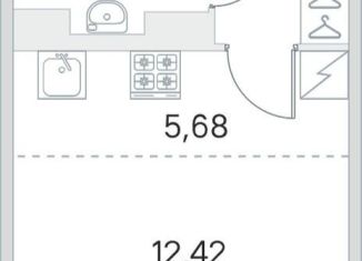 Продаю квартиру студию, 27.2 м2, Санкт-Петербург