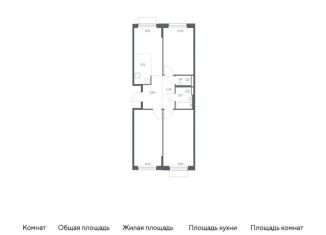 Продам 3-комнатную квартиру, 81 м2, поселение Кокошкино, жилой комплекс Новое Внуково, к32