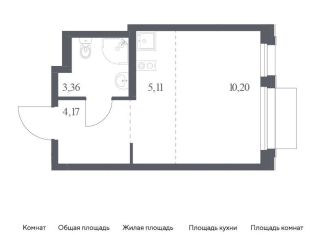 Продается квартира студия, 22.8 м2, Москва, жилой комплекс Новое Внуково, к31
