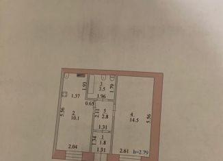 1-ком. квартира на продажу, 32.7 м2, село Тербуны, Полевая улица, 2