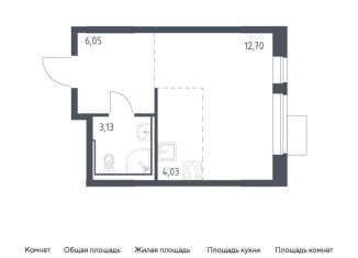 Продажа квартиры студии, 25.9 м2, Москва, САО