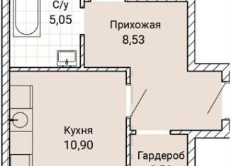 Однокомнатная квартира на продажу, 53.5 м2, Севастополь, улица Братьев Манганари, 28