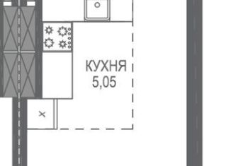 Квартира на продажу студия, 36.4 м2, Ялта