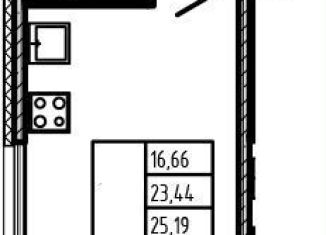 Продается квартира студия, 23.4 м2, Сертолово