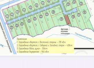 Продается участок, 17 сот., Санкт-Петербург, улица Архитектора Данини, 21к2