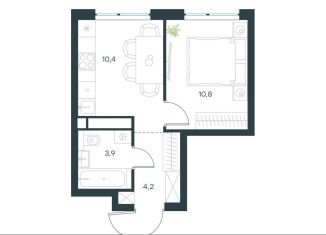 Продается однокомнатная квартира, 29.3 м2, Москва, район Очаково-Матвеевское