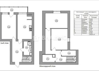 Продам трехкомнатную квартиру, 105.7 м2, село Сновицы, Центральная улица, 74А