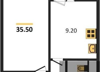 1-ком. квартира на продажу, 35.5 м2, Воронеж, Левобережный район