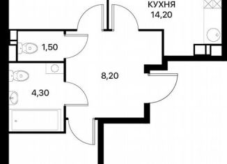 Продам 2-ком. квартиру, 60.8 м2, Ростов-на-Дону, Первомайский район