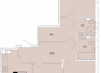 Продается трехкомнатная квартира, 93.2 м2, Ростов-на-Дону, Кировский район