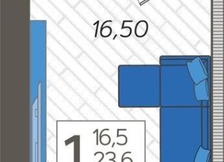 Продажа квартиры студии, 24.8 м2, Сочи, ЖК Летний, улица Искры, 88к3