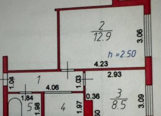 Продается двухкомнатная квартира, 33.3 м2, Невинномысск, улица Менделеева, 77