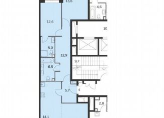 Продается трехкомнатная квартира, 90 м2, Москва, улица Вильгельма Пика, 1, район Ростокино