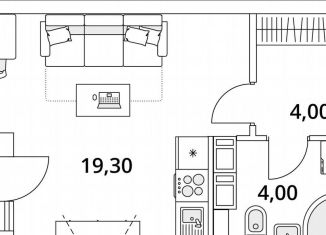 Продажа квартиры студии, 28.2 м2, Санкт-Петербург, метро Комендантский проспект, Планерная улица, 99