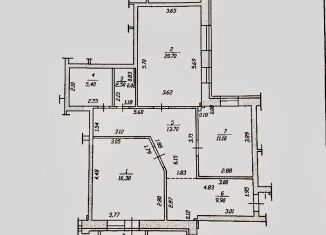 Продается 2-ком. квартира, 80 м2, Чувашия, улица Гузовского, 13А