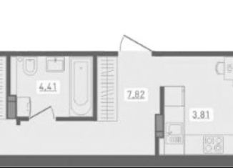 Продаю 2-ком. квартиру, 46.6 м2, Новосибирск, улица Забалуева, 69