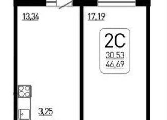 Продажа 2-ком. квартиры, 46.7 м2, Новосибирск, улица Забалуева, 96