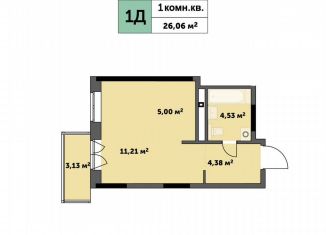 Продажа квартиры студии, 26.2 м2, Ижевск