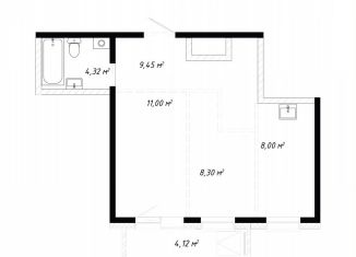 Продажа 2-комнатной квартиры, 45.2 м2, Иркутская область