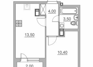 Продажа 1-комнатной квартиры, 32.4 м2, Всеволожск, Взлётная улица, 14