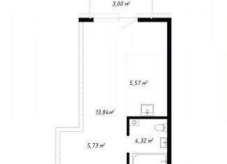 Продам 1-комнатную квартиру, 32.5 м2, Иркутск