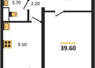 Продаю 1-ком. квартиру, 39.6 м2, Воронеж, Ростовская улица, 18А