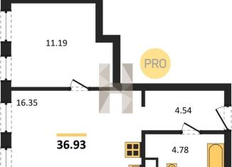 Продажа 1-комнатной квартиры, 36.9 м2, Новосибирская область, Ленинградская улица, 342