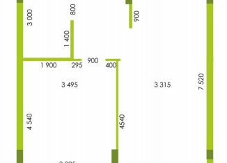 1-комнатная квартира на продажу, 50.9 м2, Астрахань, Ленинский район