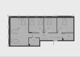 Продам 3-ком. квартиру, 86.7 м2, Казань