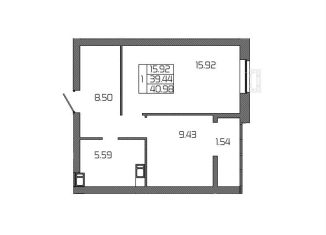 Продажа 1-комнатной квартиры, 41 м2, Волгоград, Дзержинский район