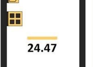 Продам квартиру студию, 24.5 м2, Воронеж, улица 45-й Стрелковой Дивизии, 259/27, Коминтерновский район