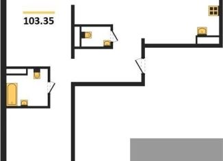 Продается трехкомнатная квартира, 103.4 м2, Воронеж, улица Фридриха Энгельса, 88